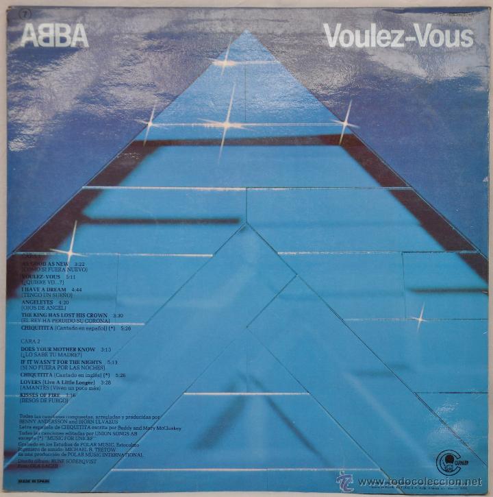 Discos de vinilo: ABBA.Voulez-Vous. - Foto 6