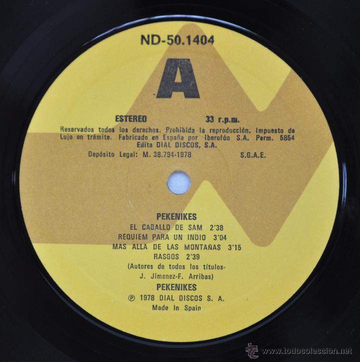 Discos de vinilo: Los Pekenikes. - Foto 3