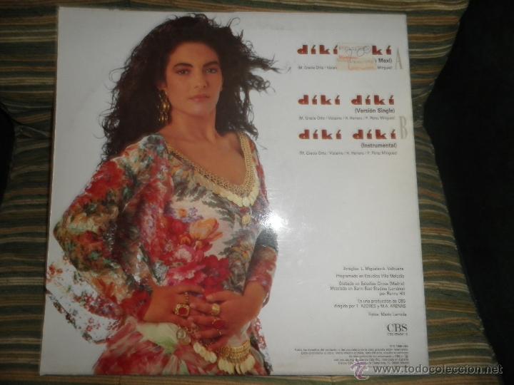 Discos de vinilo: MARINA - DIKI DIKI - MAXI SINGLE 45 R.P.M. - CBS RECORDS 1989 - MUY NUEVO (5) - Foto 6 - 39917485