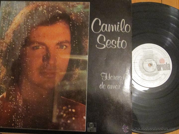 Discos de vinilo: CAMILO SESTO `Horas de amor` - Foto 1