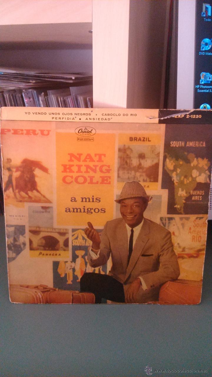 Discos de vinilo: NAT KING COLE - A MIS AMIGOS - Foto 1