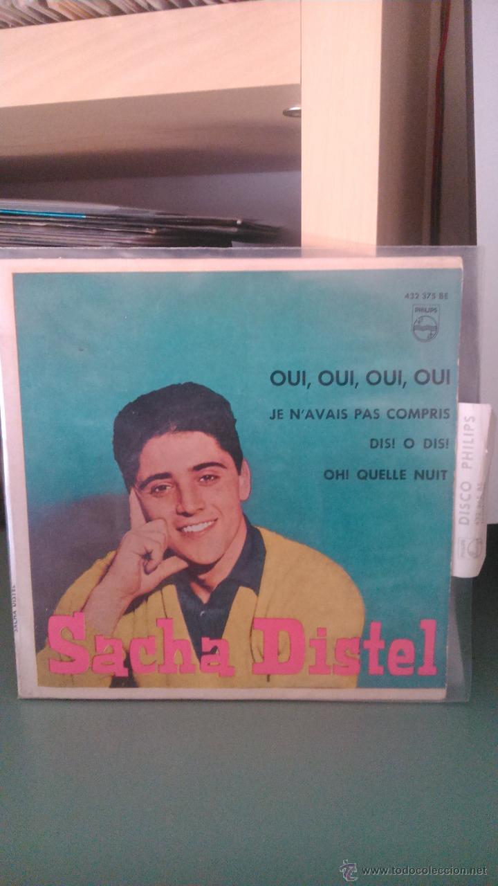 Discos de vinilo: SACHA DISTEL - OUI, OUI, OUI - Foto 1