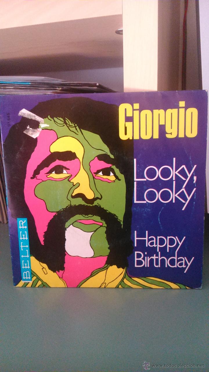 Discos de vinilo: GIORGIO - LOOKY,LOOKY - Foto 1