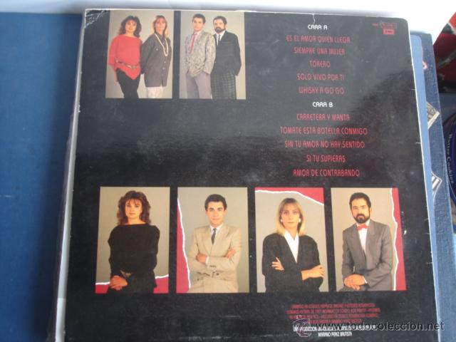 Discos de vinilo: PEQUE&Ntilde;A COMPA&Ntilde;IA AMOR DE CONTRABANDO PROMO - Foto 2