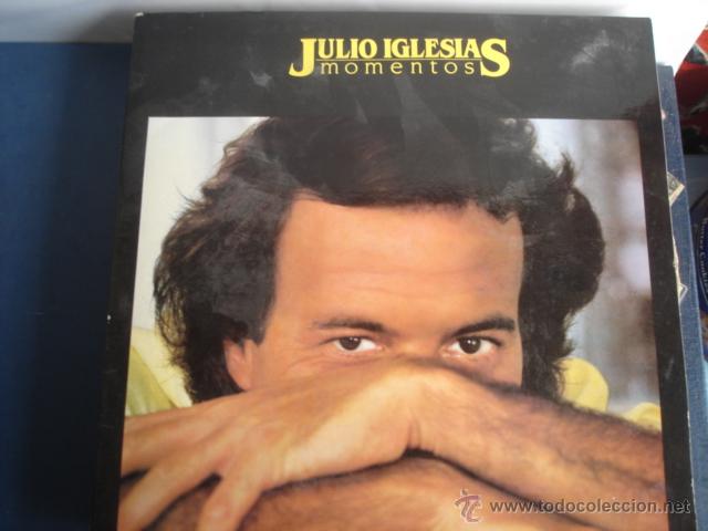 Discos de vinilo: JULIO IGLESIAS MOMENTOS - Foto 1