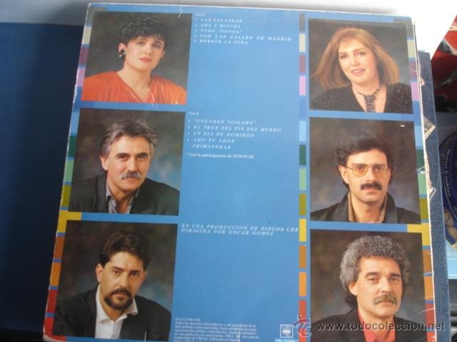 Discos de vinilo: MOCEDADES  COLORES - Foto 2