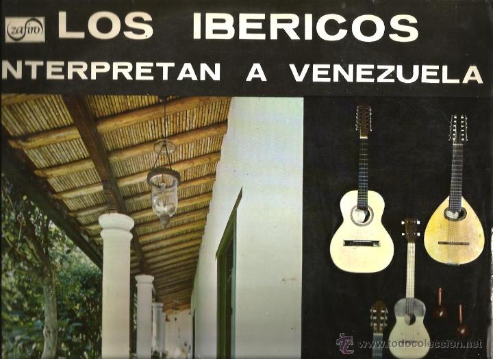 Disques de vinyle: LP LOS IBERICOS INTERPRETAN A VENEZUELA