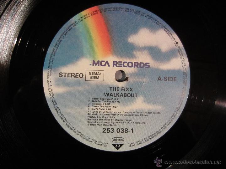 Fixx, The – Walkabout - Lp Mca 1986 Vinilo Rock - Comprar Discos LP ...