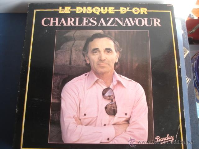 Discos de vinilo: CHARLES AZNAVOUR LE DISQUE D&acute;OR - Foto 1