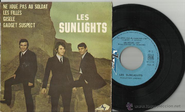 Dischi in vinile: les sunlights ep ne joue pas au soldat francia