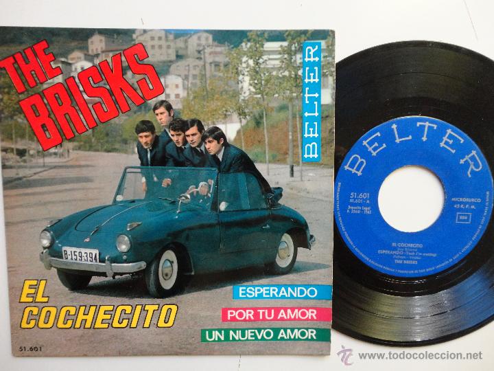 THE BRISKS- EL COCHECITO + 3 - SPANISH EP 1965. (Música - Discos de Vinilo - EPs - Grupos Españoles 50 y 60)