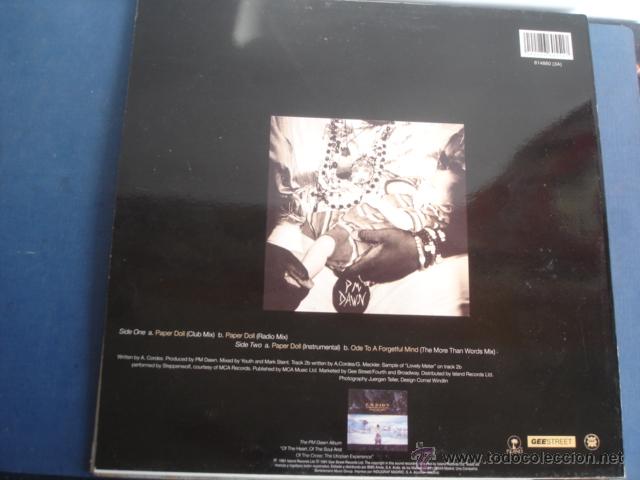 Discos de vinilo: PM DAWN PAPER DOLL - Foto 2