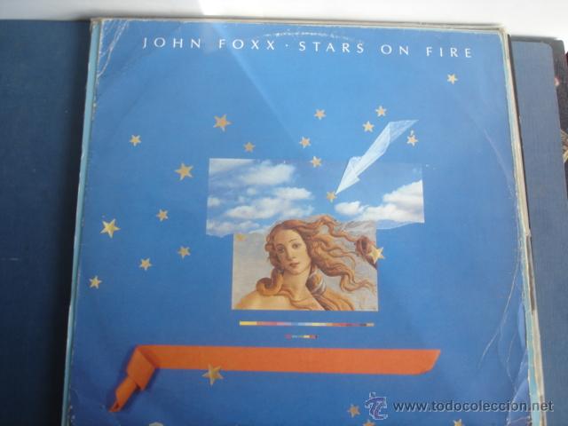 Discos de vinilo: JOHN FOXX STARS ON FIRE - Foto 1