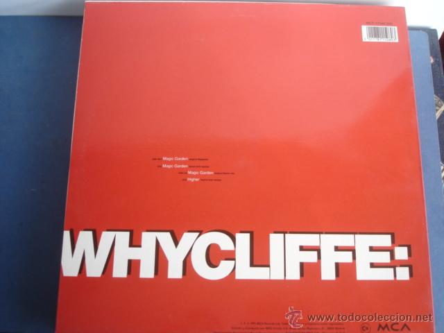 Discos de vinilo: WHYCLIFFE MAGIC GARDEN REMIXES - Foto 2