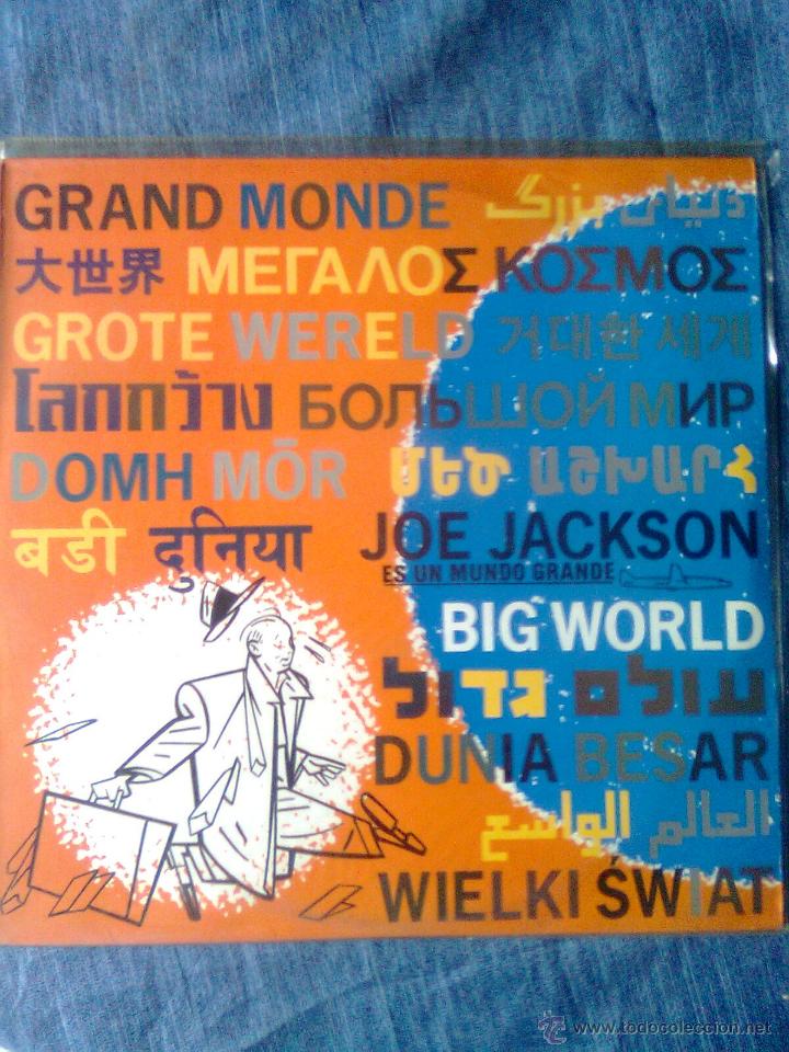 Discos de vinilo: Joe Jackson - Big world (Am, 1986) - Foto 1