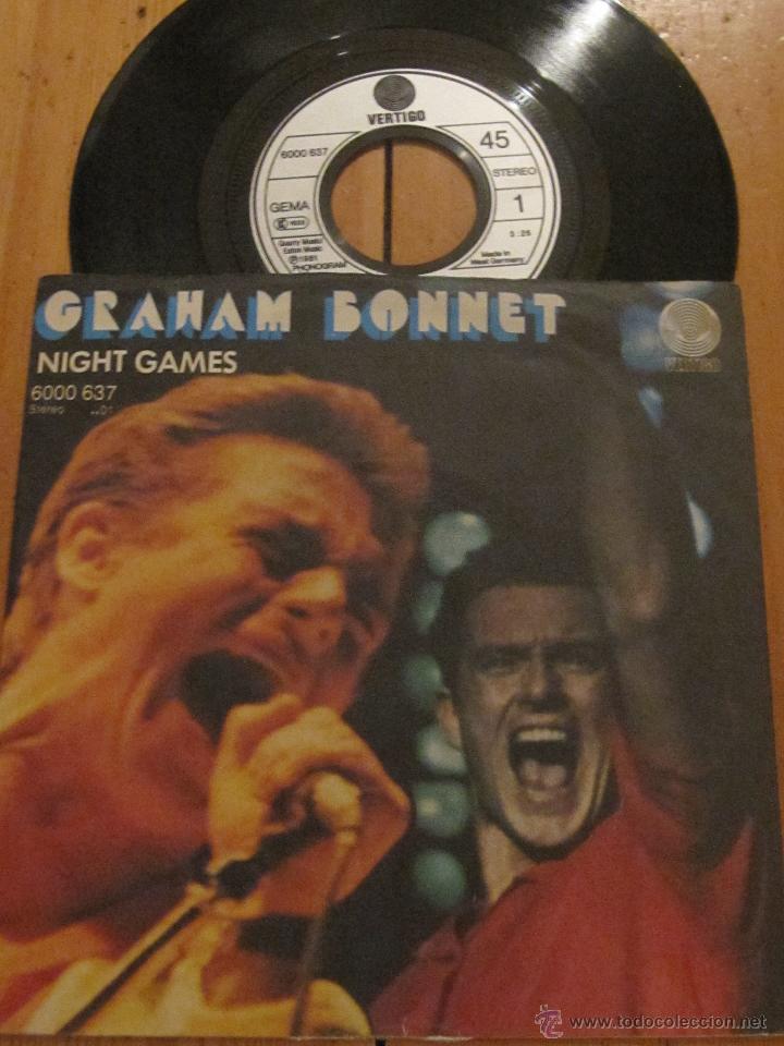 Discos de vinilo: GRAHAM BONNET `Night Games` - Foto 1