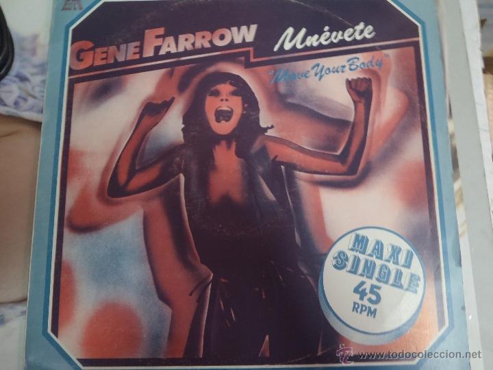 Discos de vinilo: GENE FARROW MUEVETE MAXI SINGLE - Foto 1