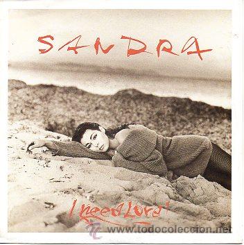 Discos de vinilo: sandra 7 sg i need love + shadows, german edit - Foto 1