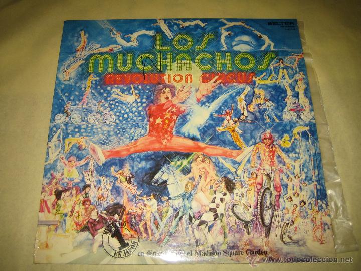 Discos de vinilo: LOS MUCHACHOS - REVOLUTION CIRCUS - 1977 - Foto 1