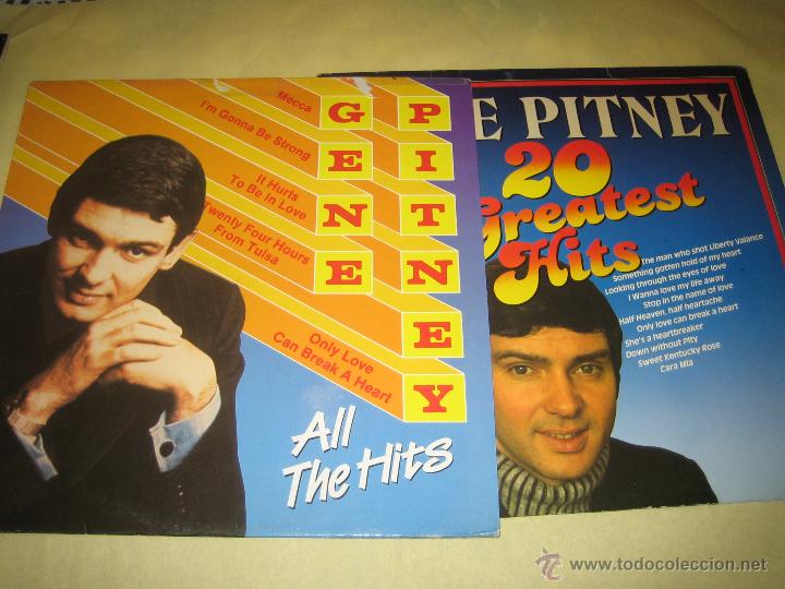 Discos de vinilo: GENE PITNEY - LOTE DE DOS LPS - Foto 1