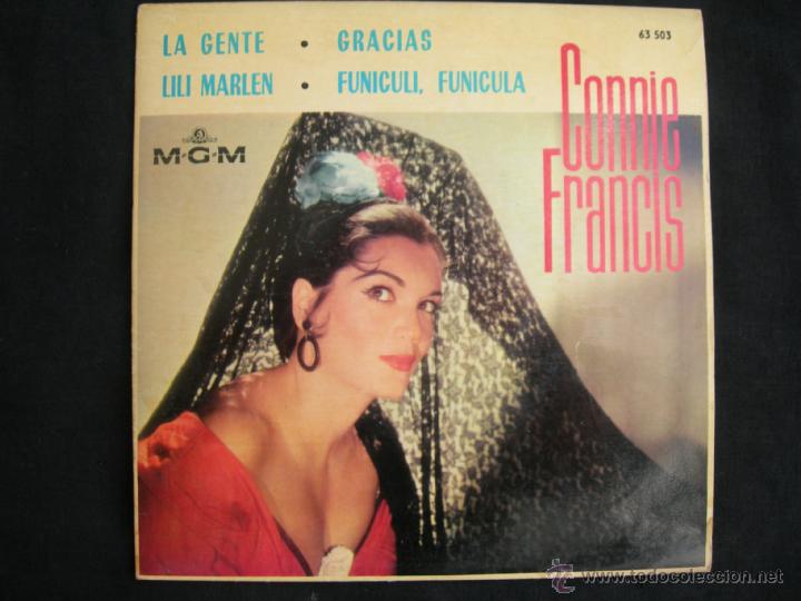 Discos de vinilo: CONNIE FRANCIS // LA GENTE + 3 - Foto 1