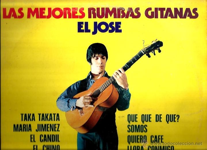 Discos de vinilo: LP EL JOSE : LAS MEJORES RUMBAS GITANAS - Foto 1