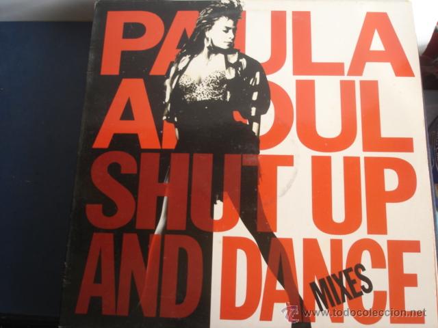 Discos de vinilo: PAULA ABDUL SHUT UP AND DANCE MIXES - Foto 1