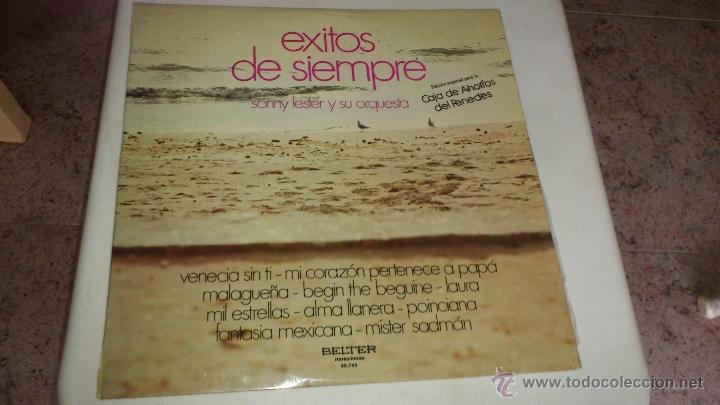 Discos de vinilo: LP - EXITOS DE SIEMPRE - SONNY LESTER Y SU ORQUESTA - Foto 1