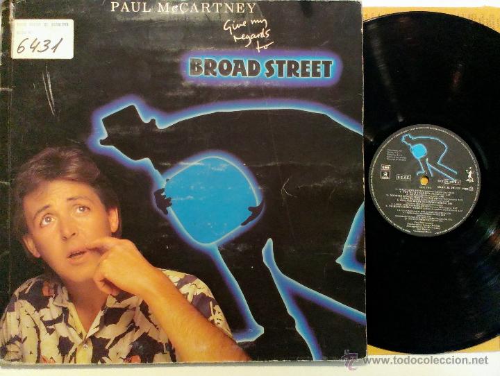 Discos de vinilo: PAUL MC CARTNEY BROAD STREET - Foto 1