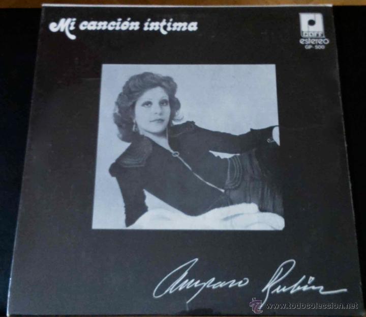 Discos de vinilo: AMPARO RUB&Iacute;N, MI CANCI&Oacute;N &Iacute;NTIMA - LP M&Eacute;XICO - NUEVO Y PRECINTADO