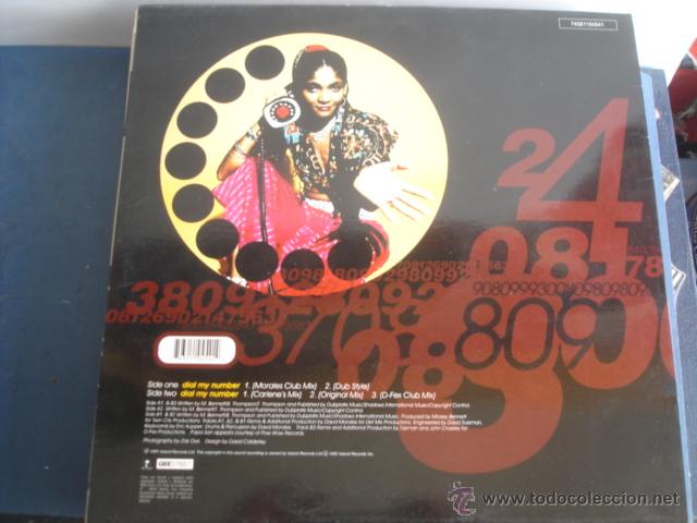 Discos de vinilo: CARLENE DAVIS DIAL MY NUMBER - Foto 2