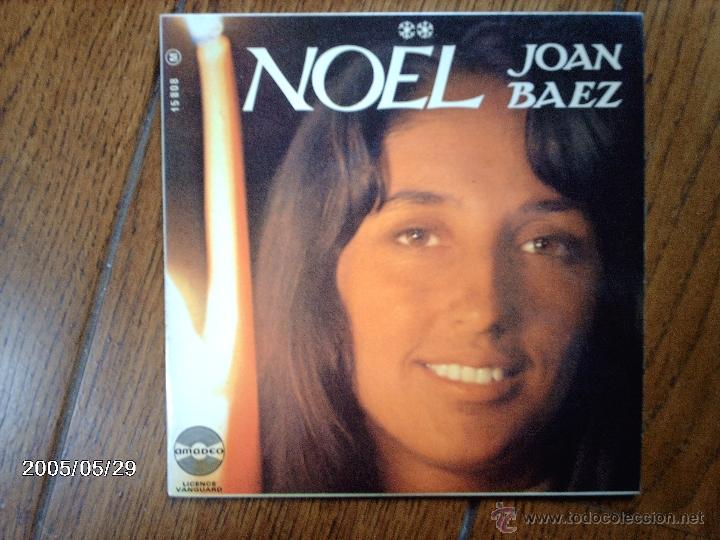 Discos de vinilo: joan baez  -  noel  -  cantique de noel  +  3 - Foto 1
