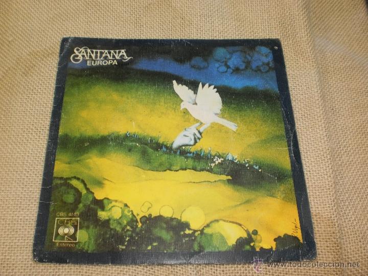 Discos de vinilo: SINGLE DE SANTANA. EUROPA - Foto 1