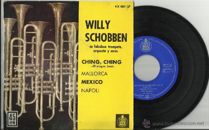 Discos de vinilo: willy schobben ep ching,ching espa&ntilde;a 1962 - Foto 1