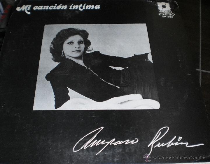 Dischi in vinile: amparo rubin lp precintado mi cancion intima mexico 1977