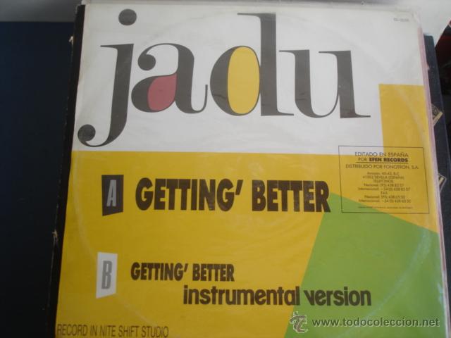 Discos de vinilo: JADU   GETTING&acute; BETTER - Foto 2