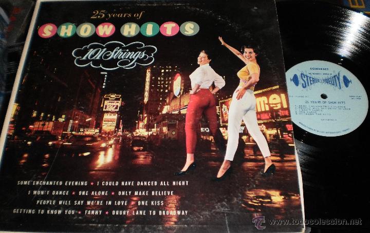 Discos de vinilo: 101 strings lp 25 years show hits u.s.a. - Foto 1