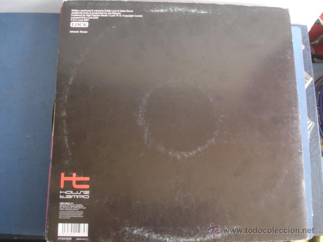 Discos de vinilo: LOCK & BURNS   DANCE TO THE MUSIC - Foto 2