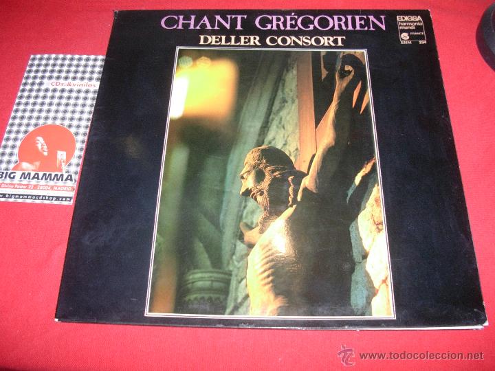 Discos de vinilo: deller consort chant gregorien lp - Foto 1