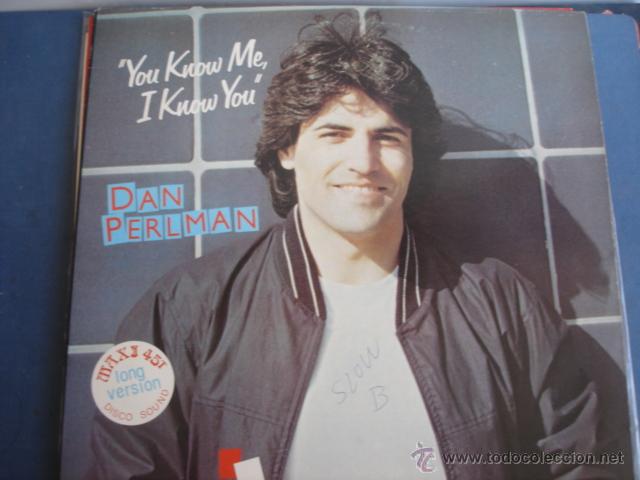 Discos de vinilo: DAN PERLMAN YOU KNOW ME, I KNOW YOU - Foto 1