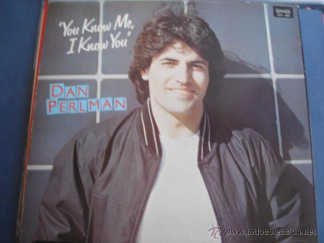 Discos de vinilo: DAN PERLMAN YOU KNOW ME, I KNOW YOU - Foto 2