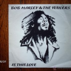 Disques de vinyle: BOB MARLEY & THE WAILERS - IS THIS LOVE + CRISIS . Lote 40178176