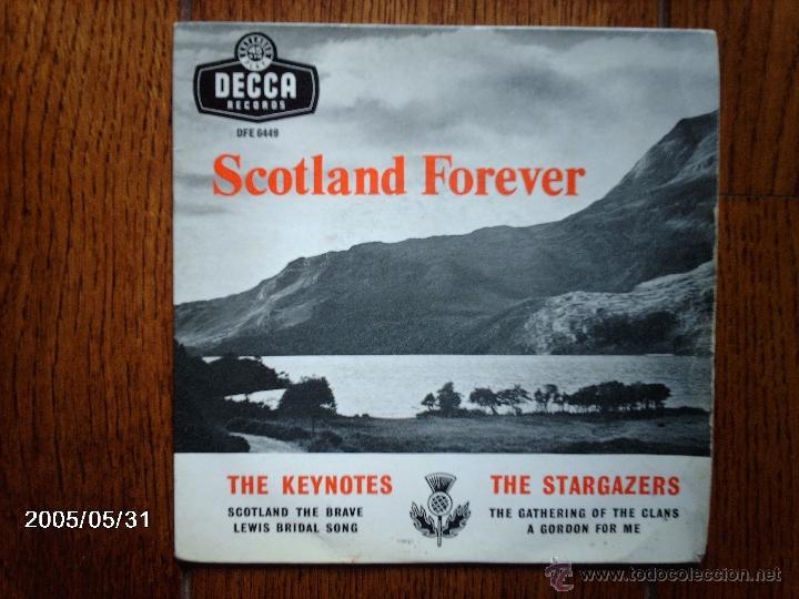 Discos de vinilo: the keynotes  +  the stargazers  -  scotland forever - Foto 1