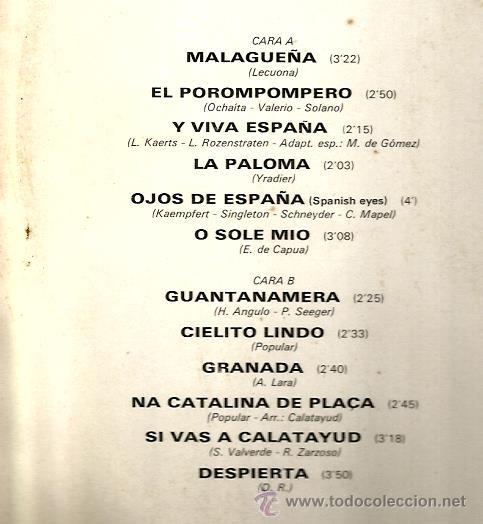 Discos de vinilo: LP LOS PALME&Ntilde;OS : EN SON AMAR - Foto 2