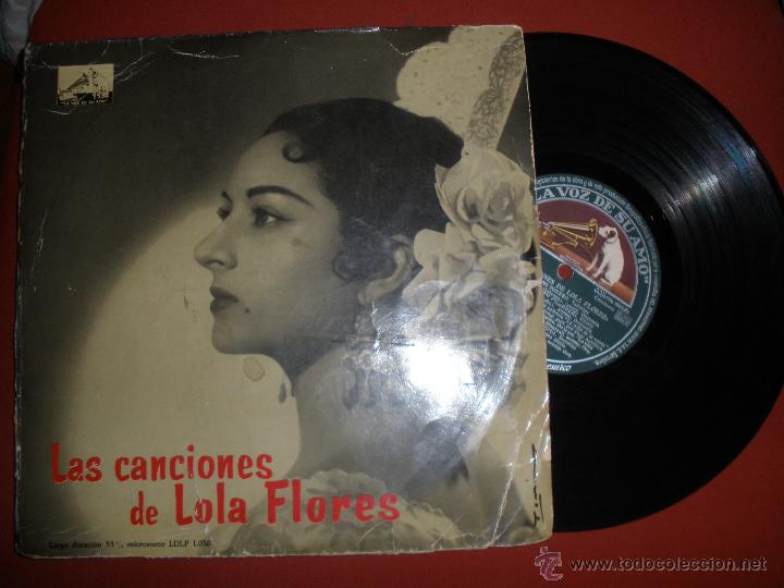 Discos de vinilo: LAS CANCIONES DE LOLA FLORES - Foto 1