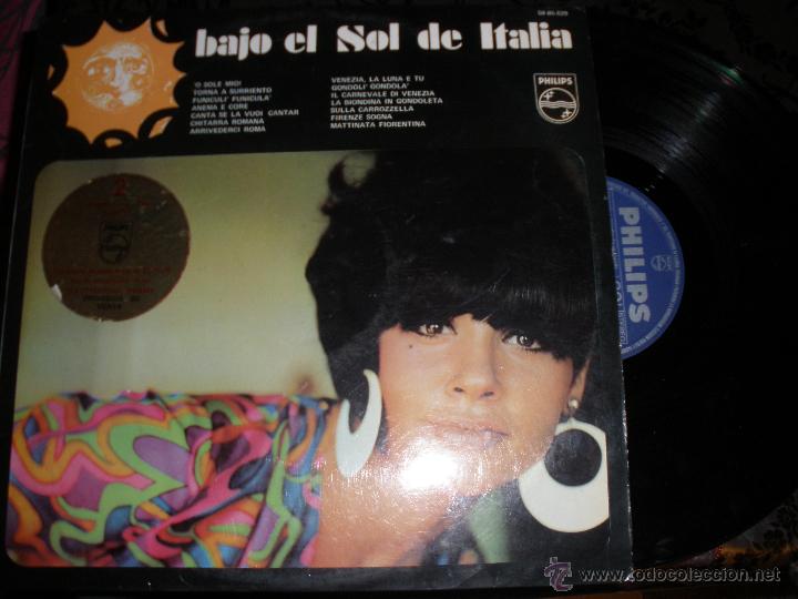 Discos de vinilo: BAJO EL SOL DE ITALIA (1969) - Foto 1