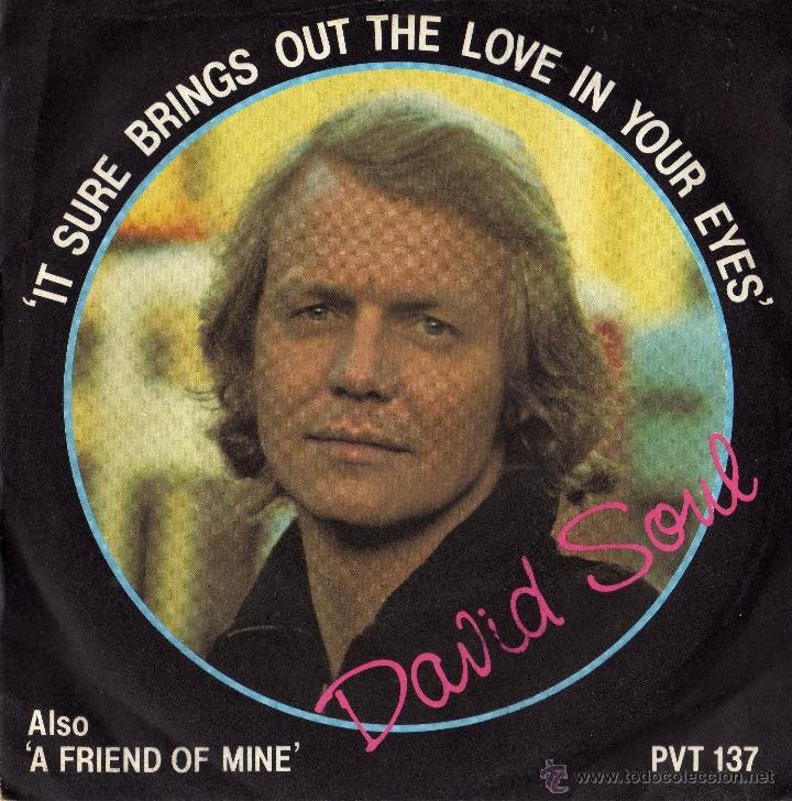 Discos de vinilo: DISCO DE DAVID SOUL editado en Inglaterra - Foto 1