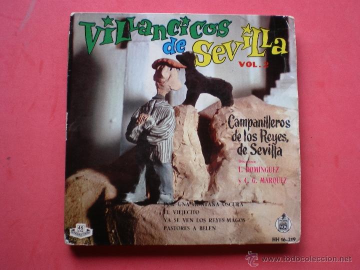 Discos de vinilo: VILLANCICOS DE SEVILLA VOL 2 / SINGLE - Foto 1