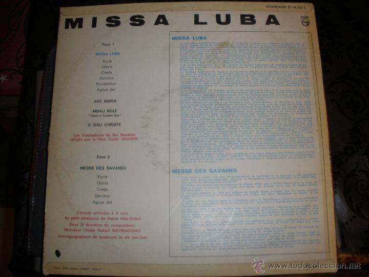 Discos de vinilo: Missa Luba - Foto 2