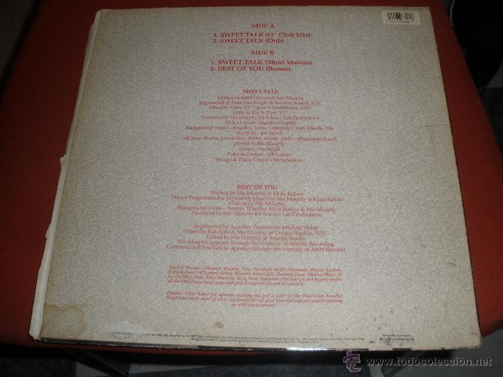 Discos de vinilo: ANGELICA CHAPLIN-SWEET TALK - Foto 2